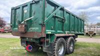 Bailey TB15 trailer, floatation tyres, hydraulic back door - 4