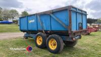 West 10T tipping trailer, auto door - 3
