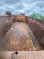 West 10T tipping trailer, auto door - 6