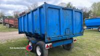 8T twin axle tipping trailer - 3