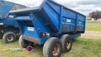 Twin axle dump trailer - 3