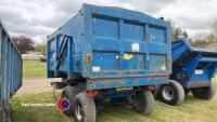 AS Marston 8T high tip trailer, roll over sheet, hydraulic door, external remote controls - 5