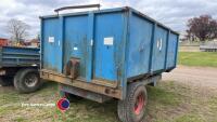 Harry West 6T single axle tipping trailer c/w back door. 1990. - 4