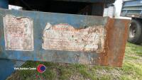 Harry West 6T single axle tipping trailer c/w back door. 1990. - 6