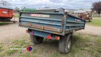 AS Marston 6t tipping trailer c/w extra sides, hydraulic brakes, LED Lights - 3