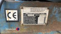 AS Marston 6t tipping trailer c/w extra sides, hydraulic brakes, LED Lights - 6