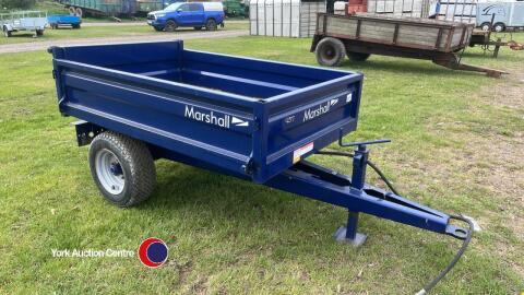 Unused Marshall 1.5t trailer
