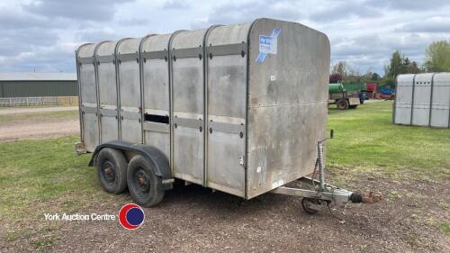 Ifor Williams 12ft cattle/sheep trailer with decks