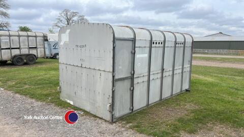 Ifor Williams cattle box, 12 /13ft long, no floor