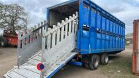 Stewart tractor drawn livestock trailer - 3