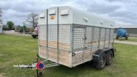 Ward cattle trailer with demountable top - 2