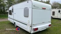 Abbey Accailm 4 berth fixed bed caravan, 2003, key in office - 4