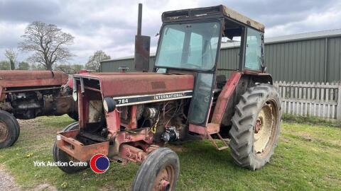 International 784 2wd tractor