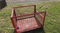 Steel mesh stackable cage - 2