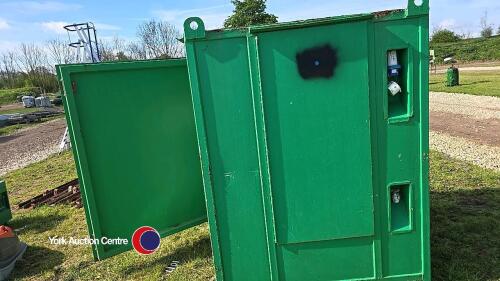 Small lockable storage container for IBC pod keys in office