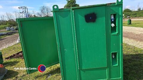 Small lockable storage container for IBC pod keys in office
