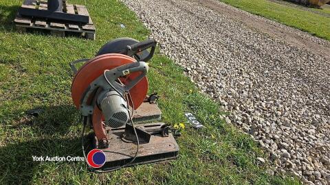 2 x steel chop saws