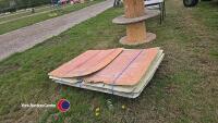 Quantity of plastic trench plates - 3