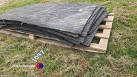 Quantity of heavy rubber matting - 3
