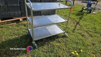 Stainless steel trolley - 3
