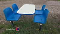 Canteen table and chairs