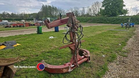 Timber skidder grapple, 3pt linkage