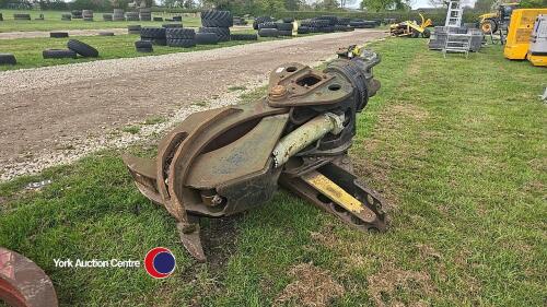 Rotobec grapple saw, extremely well built, solid grab