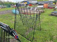 Pair of driveway gates
