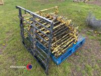 Old cast iron railings and gate - 3