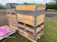 Pallet of raised bed garden planters - 4