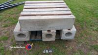 6 slot concrete drainage pipe