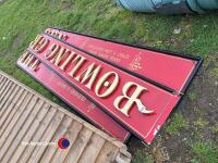 Large bowling green sign - 3