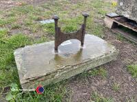 Stone boot scraper - 3