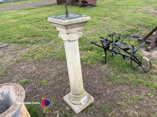Garden sundial