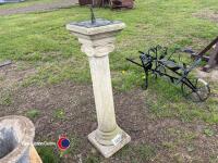 Garden sundial