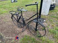 Garden bicycle planter
