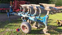 Lemken Europal 7 4F rev plough c/w slatted boards 2008 - 4