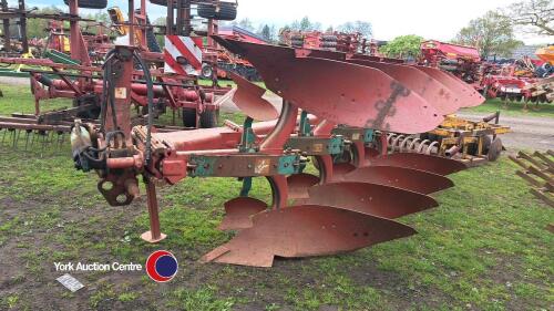 Kverneland model E reversible plough, gc
