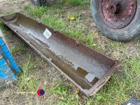 Cast trough