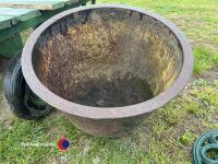 Pig cast trough - 2
