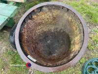 Pig cast trough - 3
