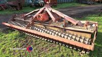 Kuhn 4002 power harrow steel packer, pto in office - 2