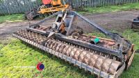 Maschio 4m power harrow, c/w packer roller - 2