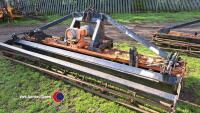 Maschio 4m power harrow, c/w crumbler roller - 2