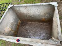 Galvanised garden planter - 3