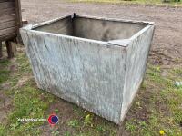 Galvanised garden planter - 4