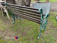 Garden bench - 3