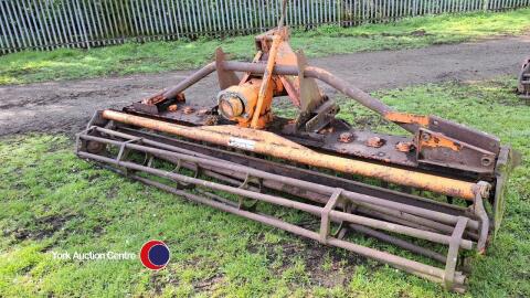 Maschio 3m power harrow, c/w crumbler roller