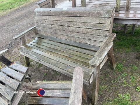 6ft wooden bench