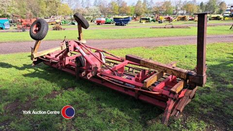 Lely 4m power harrow, c/w crumbler roller